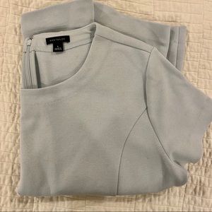 Ann Taylor light blue peplum blouse (size L)